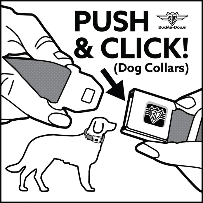 Blue Superman Dog Collar