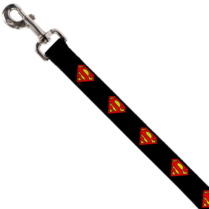 Black Superman Dog Lead