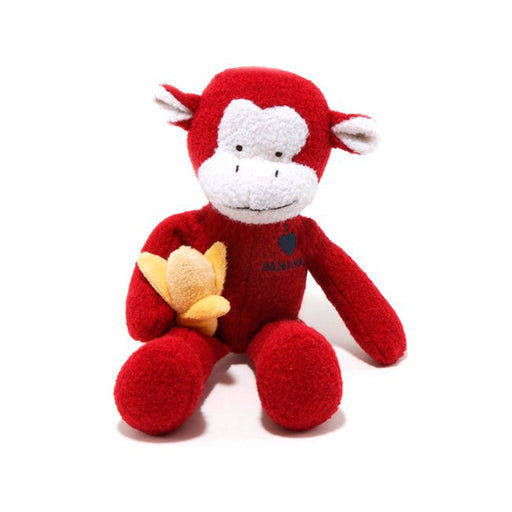 Woolie Monkey Toy (with Squeaker)