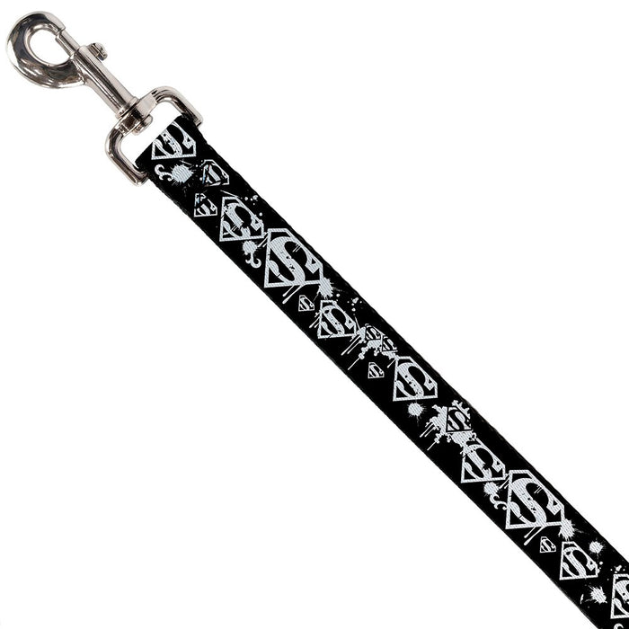 Superman Shield Dog Lead, Splatter