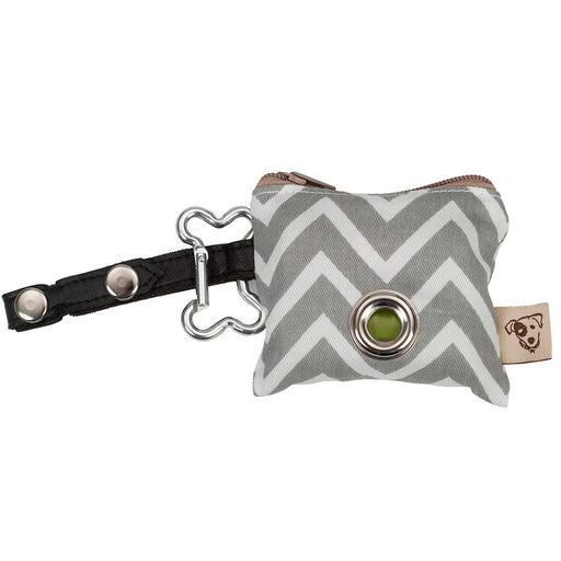P.U.P Bag (Poo Bags dispenser), ZigZag Grey