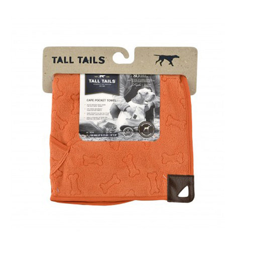 Cape Towel, Orange and Bone