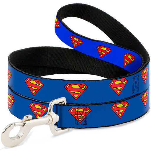 Blue Superman Dog Lead