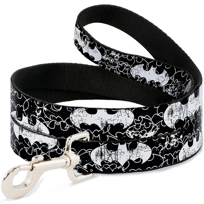 Batman Outlines Dog Lead