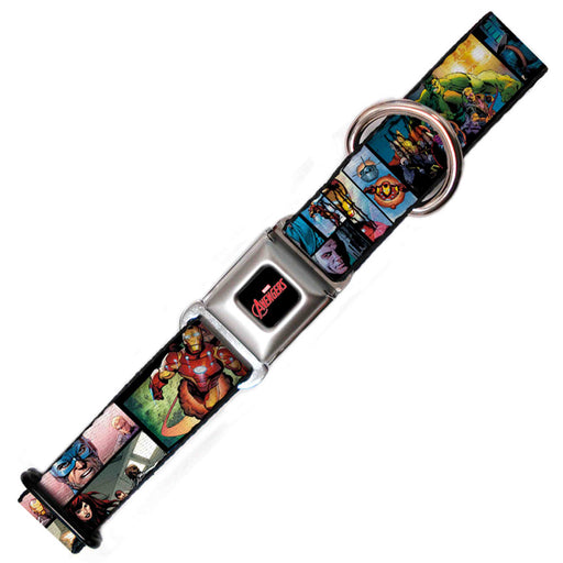 Avengers Comic Panel Dog Collar