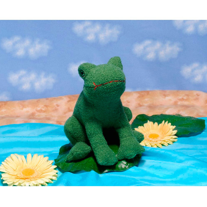 Frog Woolie Toy (with Squeaker)
