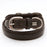 Plain Brown Padded Dog Collar