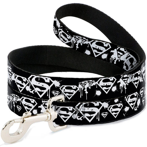 Superman Shield Dog Lead, Splatter