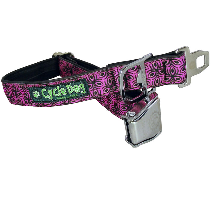 Eco-Dog Collar, Fuchsia Tri Style