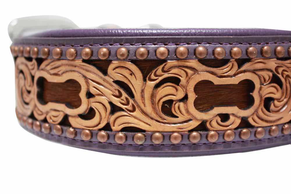 San Antonio Leather Collar