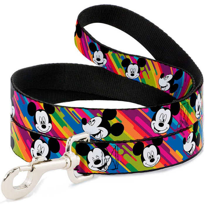 Mickey Mouse Dog Lead, Rainbow