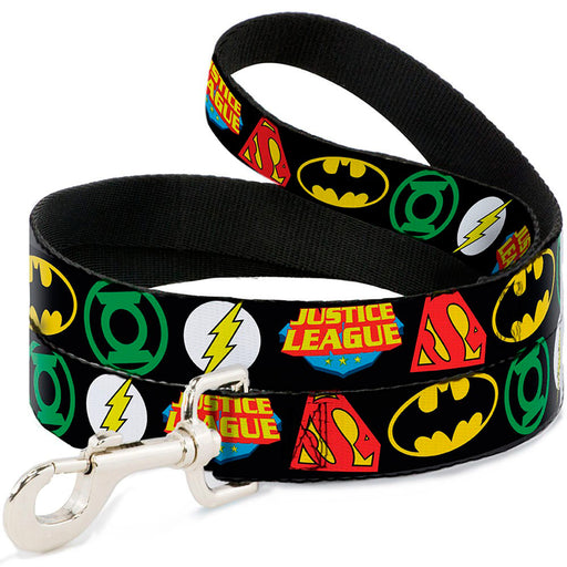 Justice League Dog Lead, Black